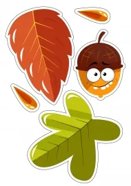 шаблоны осенних листьев для вырезания из бумаги A4 | Leaf template, Fall  leaf template, Fall crafts