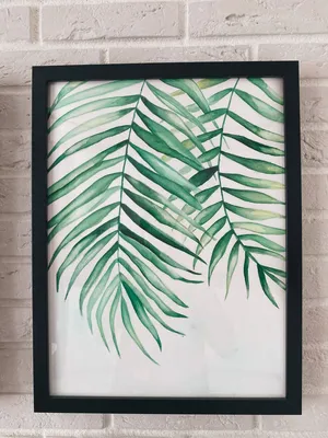 Листья пальмы фон (53 фото) - 53 фото