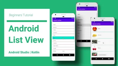 5. Custom ListView Layout | Android Grocery List App Complete - YouTube