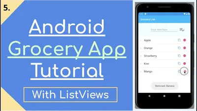 ListView with EditText | AndroidRamp