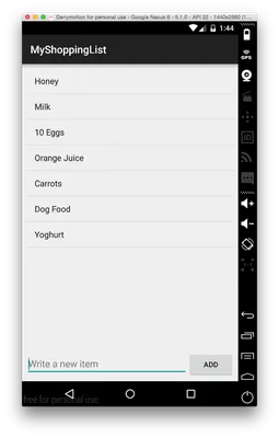 Create Gmail Style List in Android