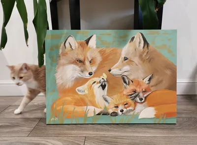 Мордочка лисы рисунок для детей - 52 фото
