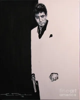 Scarface print by The Usher designs | Posterlounge