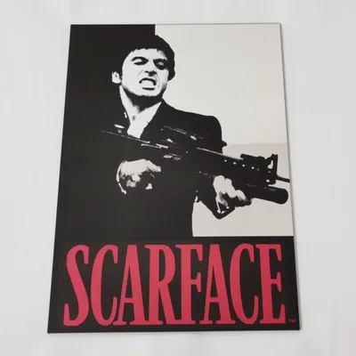 Scarface - SD Toys - Tony Montana on Throne (Al Pacino) 6" PVC Figure  Statue "Movie Icons"