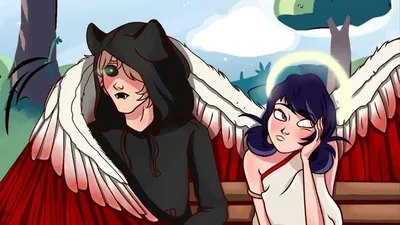 Стих про любовь ангела и демона | 🐞Russian Miraculers🐞 Amino