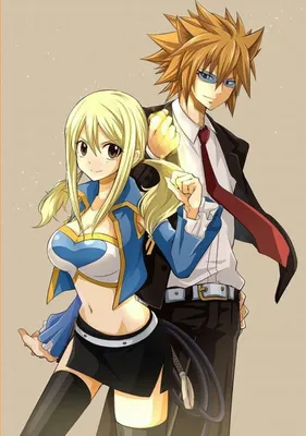 Pin de Elizabeth Hilburn em Loki and lucy | Fairy tail, Anime, Fofinho