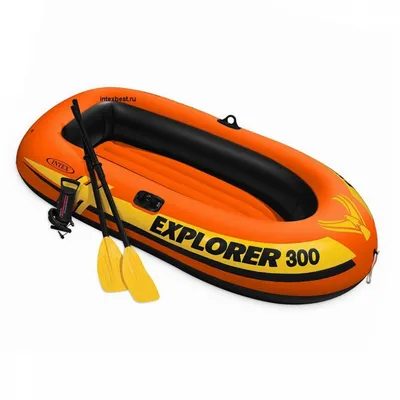 Надувная лодка Explorer 300 Set 211х117х41см с веслами и насосом (58332)  купить в Москве недорого - цена и фото в интернет-магазине 