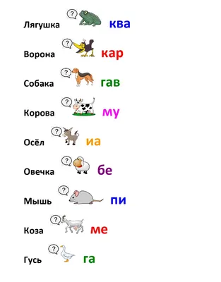 Логопедические карточки «Кто как говорит?», «Что как звучит?». Блог  Лого-Эксперт