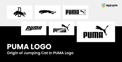 Puma logo design Royalty Free Vector Image - VectorStock