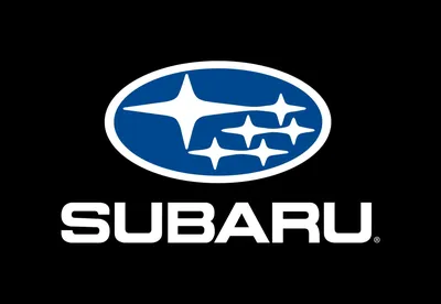 Наклейка на авто SUBARU logo. Логотип Субару и надпись в один цвет «  Наклейки на авто