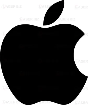 Векторный логотип Apple »  - Макеты для лазерной резки