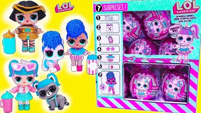 Целая Коробка с НОВЫМИ БЛЕСТЯЩИМИ КУКЛАМИ ЛОЛ! Мультик LOL Families  Surprise DOLLS SPARKLE SERIES - YouTube