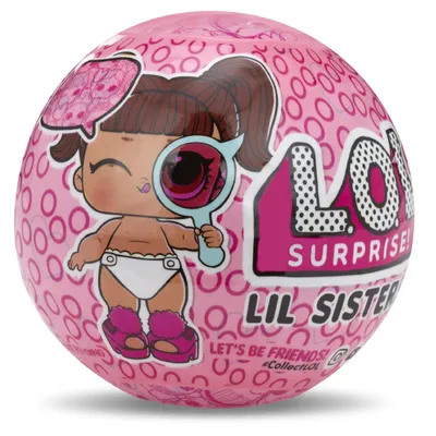 L.O.L. Surprise! Lil Sisters Series 2 Mystery Doll, 1 Random | Free Sh