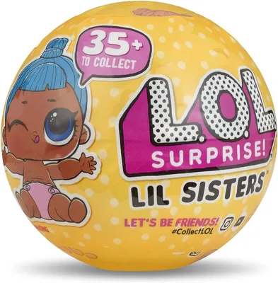 LOL Surprise Eye Spy Series 4.2 Lil Sisters Yellow Diapers Mystery Pack Ã�1  Ball #552161 | Lil sister, Cool toys for girls, Cute kids crafts