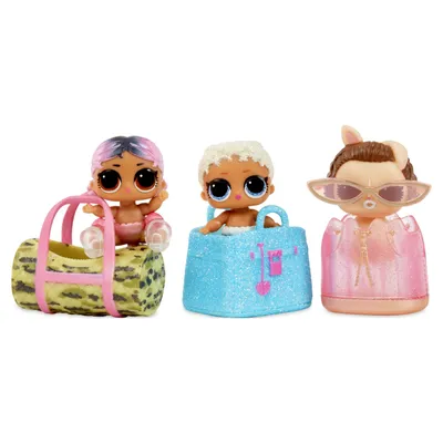 L.O.L. Surprise! Lil Sisters- with Collectible Lil Sister Doll, 5 Surp –  