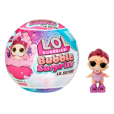 L.O.L. Surprise! Bubble Surprise Lil Sisters Doll (Styles Vary) - YouTube