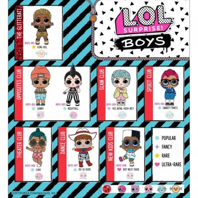 Кукла LOL Surprise BOYS 2 WAVE - Куклы ЛОЛ Мальчики 2 волна в Самаре по  низким ценам