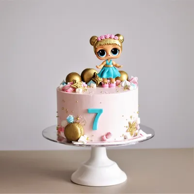 Торт ЛОЛ на заказ - Лучшие детские торты в Москве!