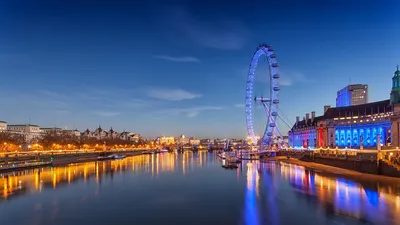  Лондонский глаз + London Eye: речной круиз