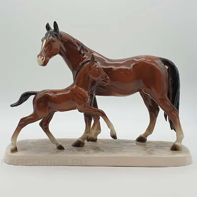 Лошадь с жеребёнком - купить по выгодной цене | Salzburg crafts