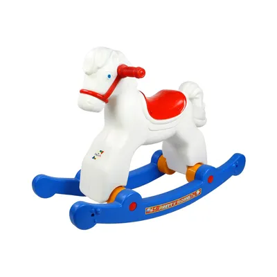 Качалка Лошадка детская для малышей / лошадка-качалка с деревянным  основанием / каталка качалка-лошадка мягкая - купить с доставкой по  выгодным ценам в интернет-магазине OZON (1247463205)