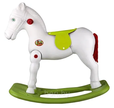 67510 Качалка-лошадка детская Moby Kids "Принцесса" | Интернет-магазин  детских игрушек 