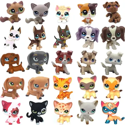 Купить Собаки Littlest Pet Shop LPS с качающейся головой Игрушки Коричневая  такса #1751 Без магнита, цена 1 590 руб — (224517203980)