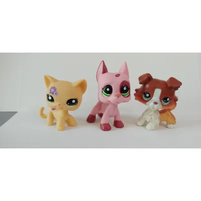 LPS CAT Original Littlest pet shop Bobble head toys собаки-такси #675 #640  #932 #325 колекція подарунків Фігурки тварин іграшки | Іграшкові тварини |  Індіго