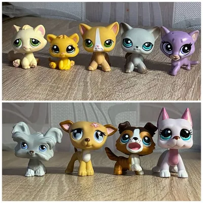 Lila Mae Pinktail Littlest Pet Shop LPS №181 собака Ліла Мей Світло Рожева