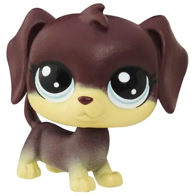 Купить Собаки Littlest Pet Shop LPS с качающейся головой Игрушки Коричневая  такса #1751 Без магнита, цена 1 590 руб — (224517203980)