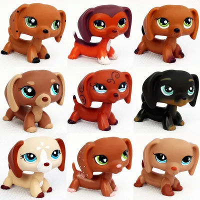 Зверюшки из серии 'Парочки' - Котёнок и Такса, специальная серия, Littlest  Pet Shop [90856]