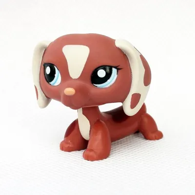 LPS CAT рідкісна тварина Littlest pet shop хитна голова іграшки ТАКСА #  1631 біле вухо собака модель іграшки для дітей мила фігурка | Іграшкові  тварини | Індіго