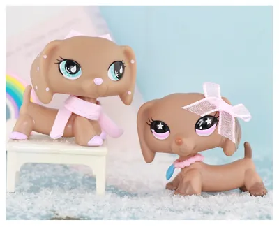 Littlest Pet Shop такса Саванна LPS – купить в Зеленограде, цена 600 руб.,  продано  – Игрушки и игры