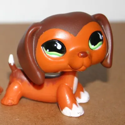 Ginny Junebug № 83 Littlest Pet Shop LPS ЛПС Пет Шоп Фігурка Такса Собака