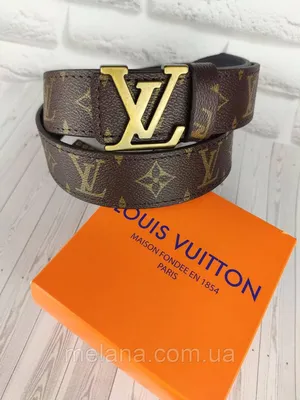 Кожаный ремень в стиле Louis Vuitton (Луи Витон) ЛВ: продажа, цена в  Харькове. Ремни и пояса от "" - 1235903615