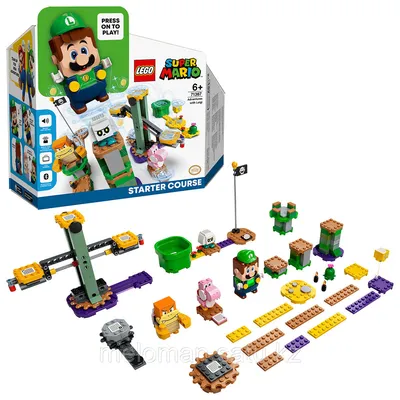 LEGO: Стартовый набор «Приключения вместе с Луиджи» Super Mario 71387 (id  95551674), купить в Казахстане, цена на 