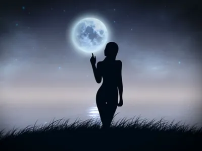 звезда море иллюстрация луна девушка стоит на луне PNG , метеорит, звездное  небо, море Иллюстрация Изображение на Pngtree, Роялти-фри