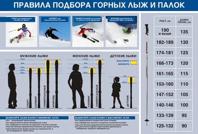 Горные лыжи для детей от 2-х лет