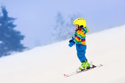 Лыжный спорт для детей картинки
