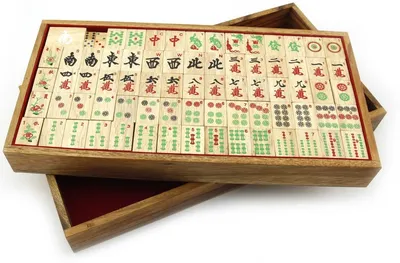 Китайский набор для игры в маджонг | AliExpress