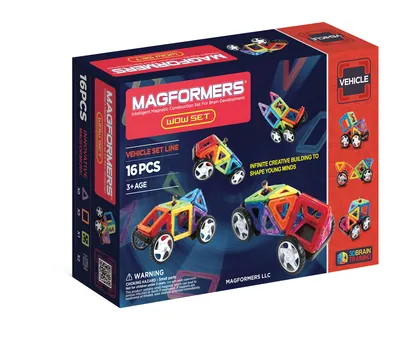 Magformers Rainbow Magnetic Construction Set, 62-Piece - Midwest Technology  Products