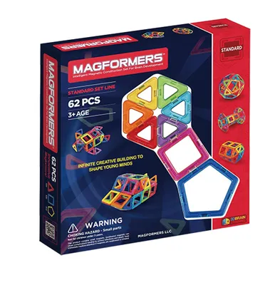 Magformers Dynamic Flash 54Pc Magnetic Construction Educational STEM Toy –  Magformers US