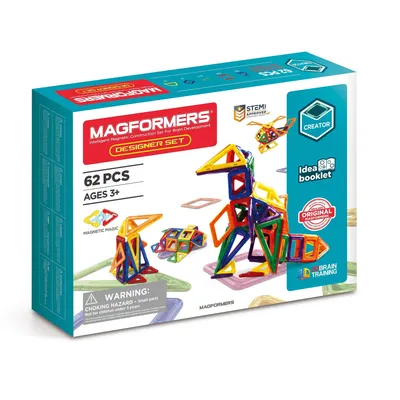 Magformers Rainbow 30pc Magnetic Construction Educational STEM Toy –  Magformers US