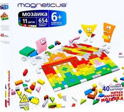Магнитная мозаика Magneticus 709897 купить в интернет-магазине Wildberries