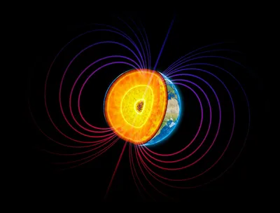 GISMETEO: Магнитное поле Земли в своих изменениях напоминает часовой  механизм - Наука и космос | Новости погоды.