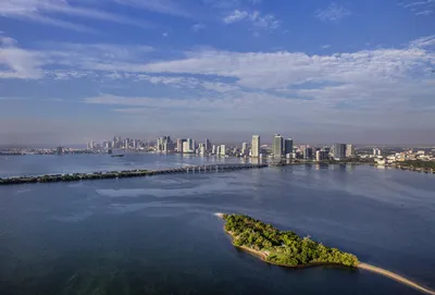 Miami Skyline Sunset - Wall Decor - Fine Art Photography