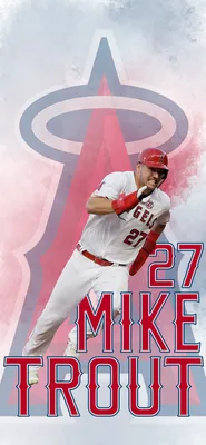 Майк Траут Обои Четверг ;) : r/angelsbaseball