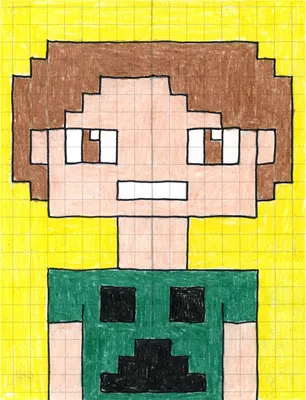 Minecraft "Metro Art Creeper" | Jerry Fabrics