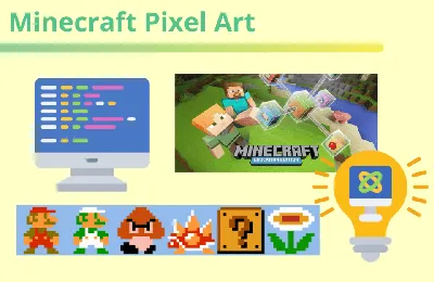 32+ Minecraft Pixel Art Templates