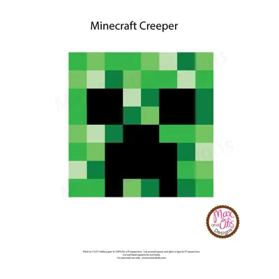 Minecraft Green Creeper Body 12 Can Mini Fridge 8L 2 Door Ambient Lighting  25.2" H 9.5" W 9.1" D - 